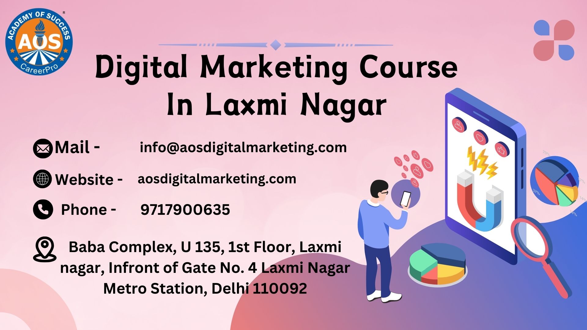 Digital Marketing Course In Laxmi Nagar | Enroll Now